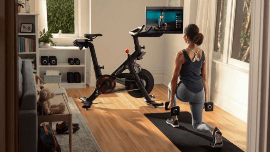 Peloton: An Interactive Fitness Platform at Home